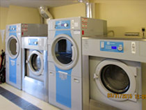 老人ホーム洗濯設備例