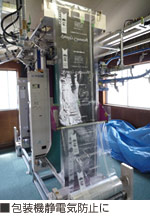 包装機静電気防止